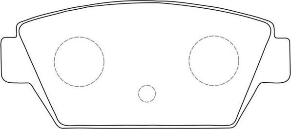 SB BP23110 - Set placute frana,frana disc aaoparts.ro