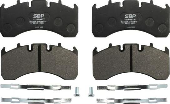 SBP 07-P29177 - Set placute frana,frana disc aaoparts.ro