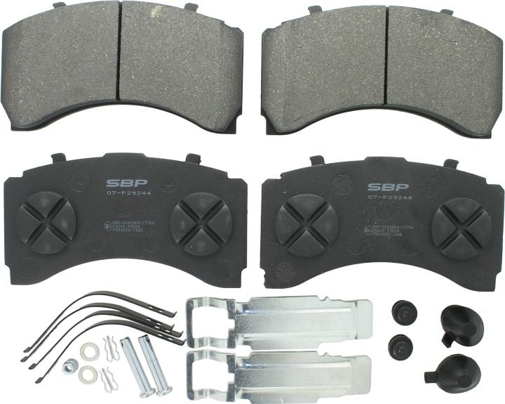 SBP 07-P29244 - Set placute frana,frana disc aaoparts.ro