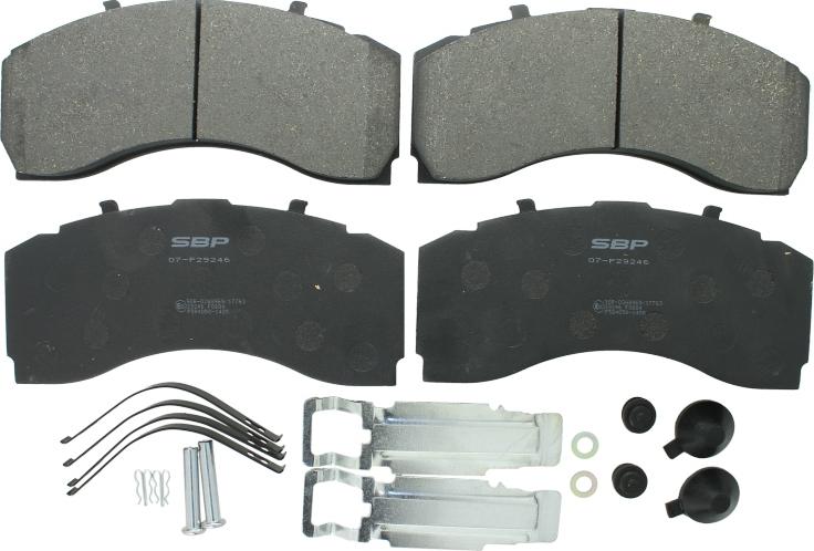SBP 07-P29246 - Set placute frana,frana disc aaoparts.ro