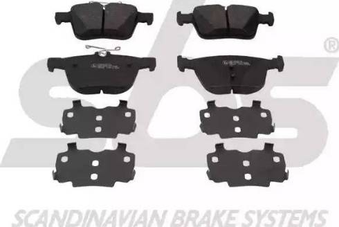 SBS 15012247116 - Set placute frana,frana disc aaoparts.ro