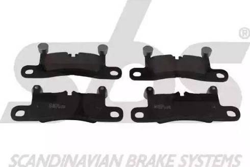 SBS 15012247120 - Set placute frana,frana disc aaoparts.ro