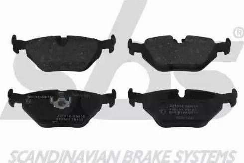 SBS 1501221516 - Set placute frana,frana disc aaoparts.ro