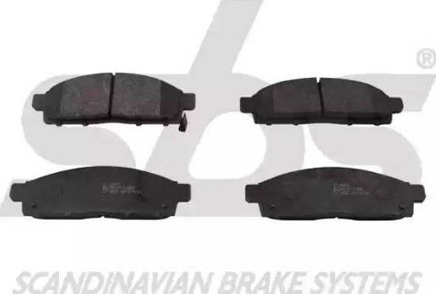 SBS 1501223033 - Set placute frana,frana disc aaoparts.ro