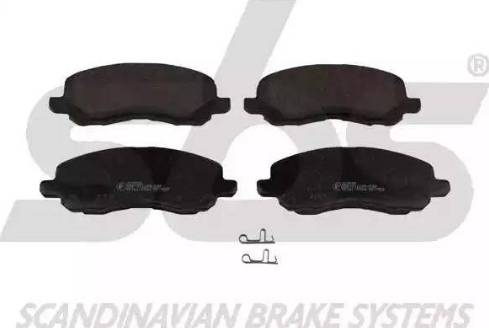SBS 1501223028 - Set placute frana,frana disc aaoparts.ro