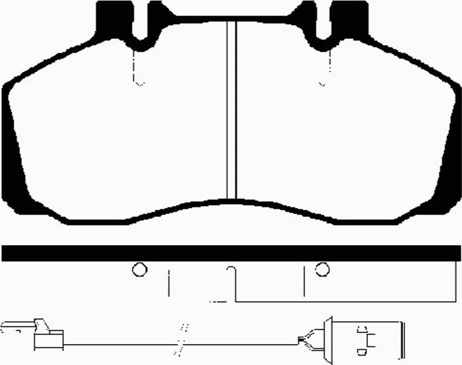 SBS 1501222353 - Set placute frana,frana disc aaoparts.ro