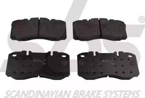 SBS 1501222361 - Set placute frana,frana disc aaoparts.ro