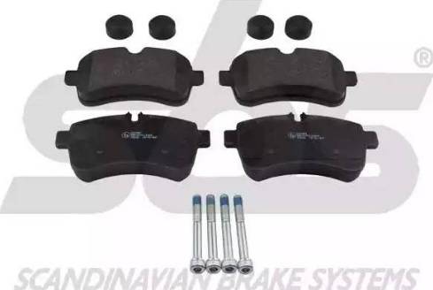 SBS 1501222383 - Set placute frana,frana disc aaoparts.ro