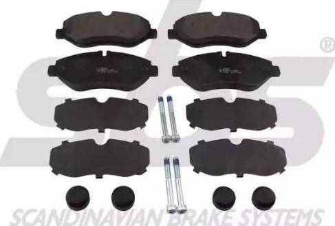 SBS 1501222382 - Set placute frana,frana disc aaoparts.ro