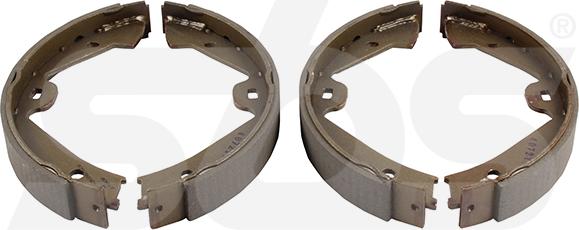 SBS 18492747829 - Set saboti frana, frana de mana aaoparts.ro