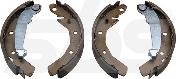 SBS 18492750610 - Set saboti frana aaoparts.ro