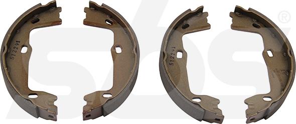 SBS 18492736347 - Set saboti frana, frana de mana aaoparts.ro