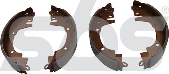 SBS 18492730430 - Set saboti frana aaoparts.ro