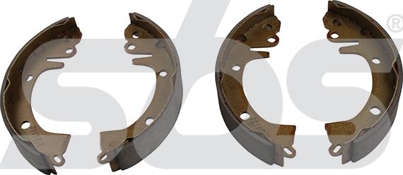 SBS 18492730336 - Set saboti frana aaoparts.ro