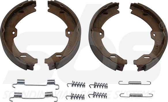 SBS 1849.2733765 - Set saboti frana, frana de mana aaoparts.ro