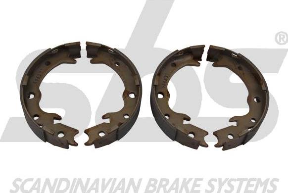 SBS 18492726650 - Set saboti frana aaoparts.ro