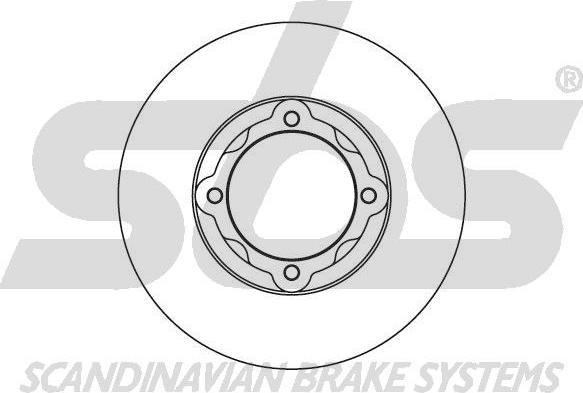 SBS 1815203001 - Disc frana aaoparts.ro