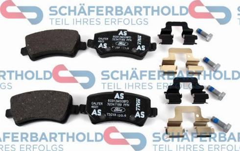 Schferbarthold 922 06 907 01 11 - Set placute frana,frana disc aaoparts.ro