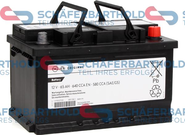 Schferbarthold 415 16 666 01 11 - Baterie de pornire aaoparts.ro
