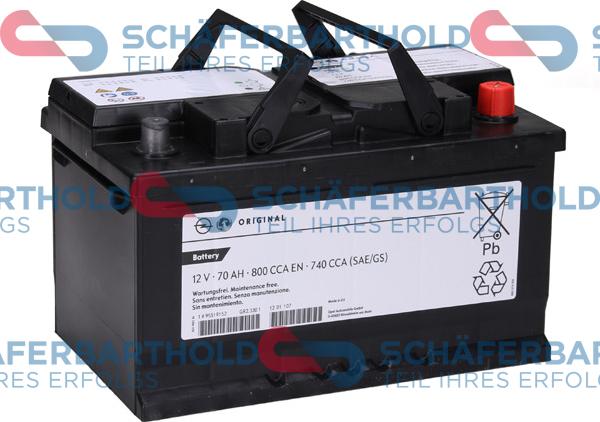 Schferbarthold 415 16 670 01 11 - Baterie de pornire aaoparts.ro