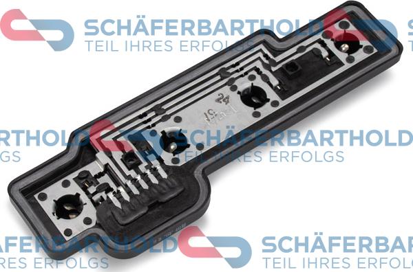 Schferbarthold 410 18 046 01 11 - Suport lampa, lampa spate aaoparts.ro