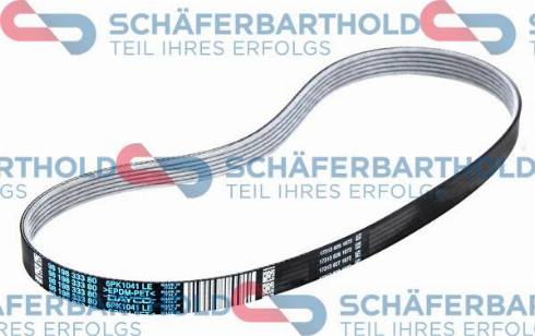 Schferbarthold 300 16 861 01 12 - Curea transmisie cu caneluri aaoparts.ro