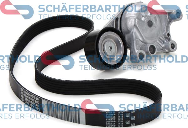Schferbarthold 300 27 029 01 11 - Set curea transmisie cu caneluri aaoparts.ro