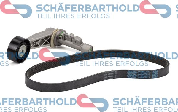Schferbarthold 300 27 027 01 11 - Set curea transmisie cu caneluri aaoparts.ro