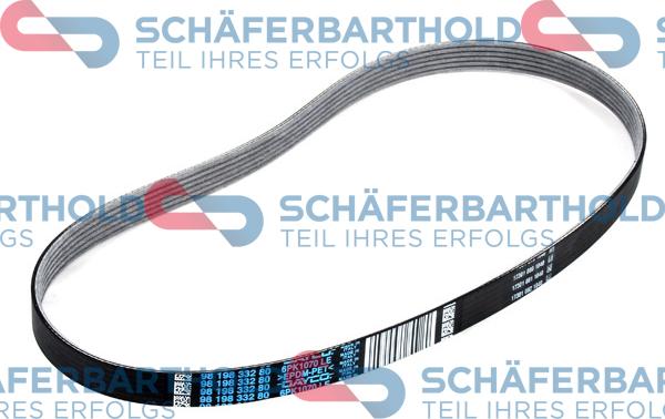 Schferbarthold 300 27 852 01 11 - Curea transmisie cu caneluri aaoparts.ro