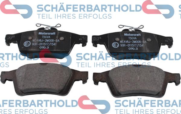 Schferbarthold 315 06 213 01 11 - Set placute frana,frana disc aaoparts.ro
