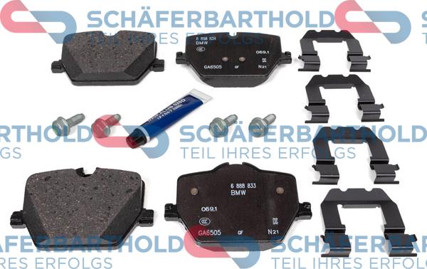 Schferbarthold 315 02 285 01 11 - Set placute frana,frana disc aaoparts.ro