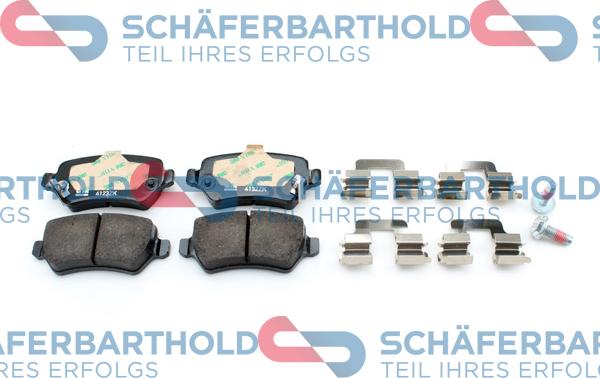 Schferbarthold 315 16 194 01 11 - Set placute frana,frana disc aaoparts.ro