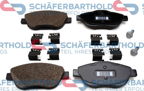 Schferbarthold 315 16 701 01 11 - Set placute frana,frana disc aaoparts.ro