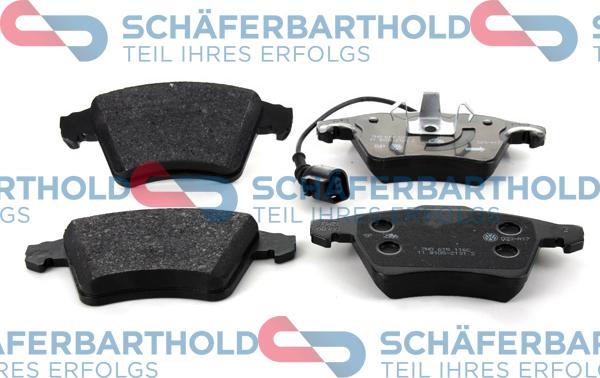 Schferbarthold 315 18 259 01 11 - Set placute frana,frana disc aaoparts.ro