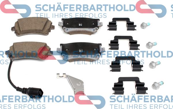 Schferbarthold 315 18 257 01 11 - Set placute frana,frana disc aaoparts.ro