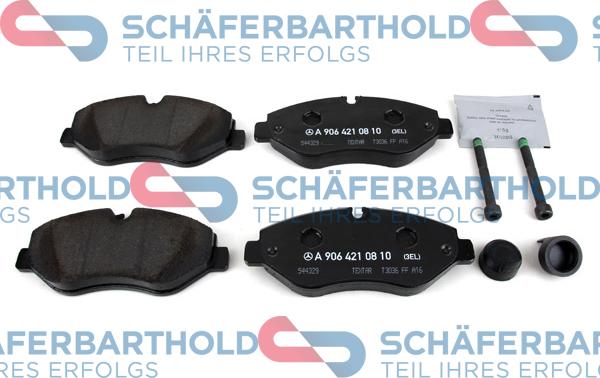 Schferbarthold 315 12 055 01 11 - Set placute frana,frana disc aaoparts.ro