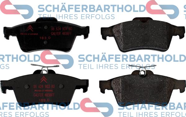 Schferbarthold 315 26 276 01 11 - Set placute frana,frana disc aaoparts.ro
