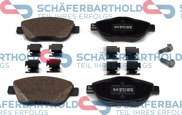Schferbarthold 315 27 058 01 11 - Set placute frana,frana disc aaoparts.ro