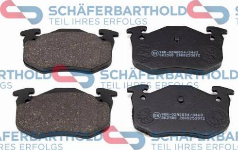 Schferbarthold 315 27 116 01 11 - Set placute frana,frana disc aaoparts.ro