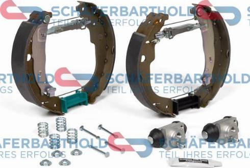 Schferbarthold 315 27 112 01 11 - Set saboti frana aaoparts.ro