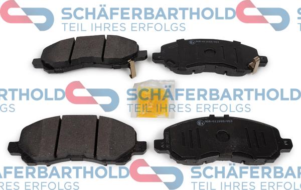 Schferbarthold 315 27 124 01 11 - Set placute frana,frana disc aaoparts.ro