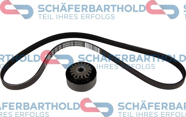 Schferbarthold 310 28 585 01 11 - Set curea transmisie cu caneluri aaoparts.ro