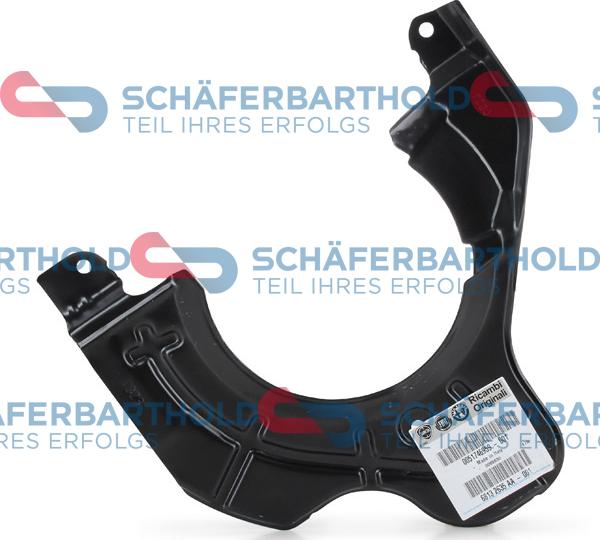 Schferbarthold 317 08 072 01 11 - Protectie stropire,disc frana aaoparts.ro