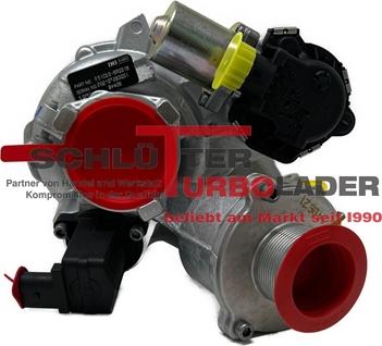 Schlütter Turbolader 166-00421 - Compresor,sistem de supraalimentare aaoparts.ro