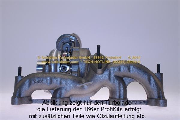 Schlütter Turbolader 166-00270 - Compresor,sistem de supraalimentare aaoparts.ro