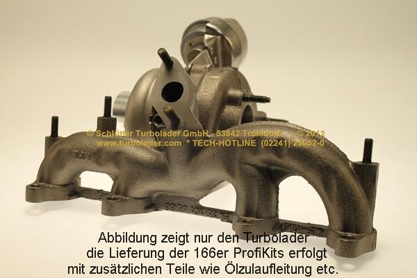 Schlütter Turbolader 166-03080 - Compresor,sistem de supraalimentare aaoparts.ro