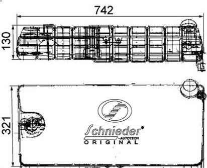 SCHNIEDER AUTOTECH MNT32.00006 - Vas de expansiune, racire aaoparts.ro