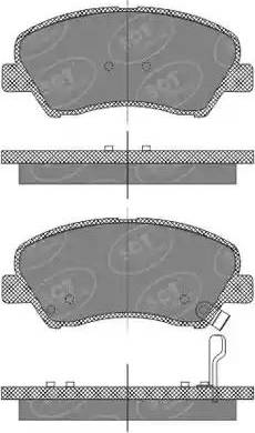 SCT-MANNOL SP 667 PR - Set placute frana,frana disc aaoparts.ro