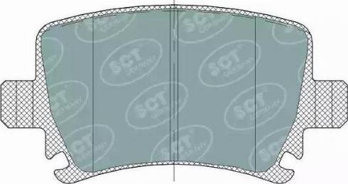 SCT-MANNOL SP 321 PR - Set placute frana,frana disc aaoparts.ro