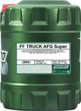 SCT-MANNOL FF4307 - Antigel aaoparts.ro
